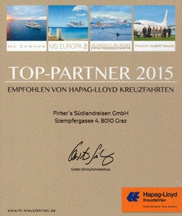 Hapag Lloyd Top Partner 2015