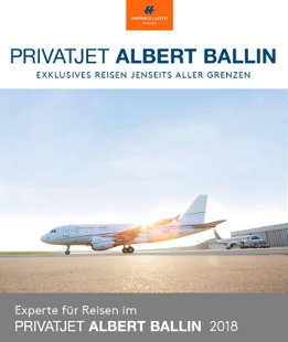 Privatjet Albert Ballin